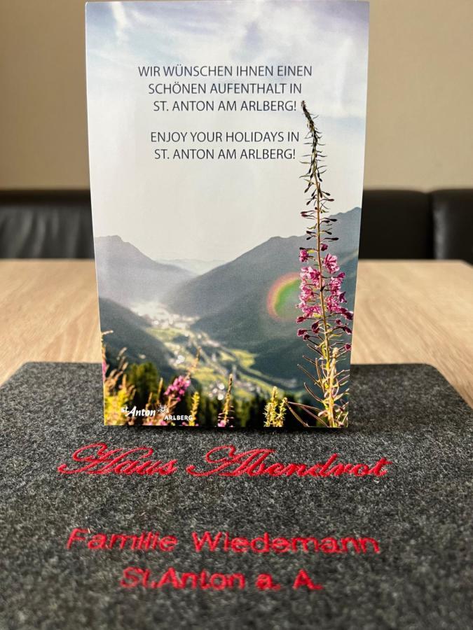 Haus Abendrot Lägenhet Sankt Anton am Arlberg Exteriör bild