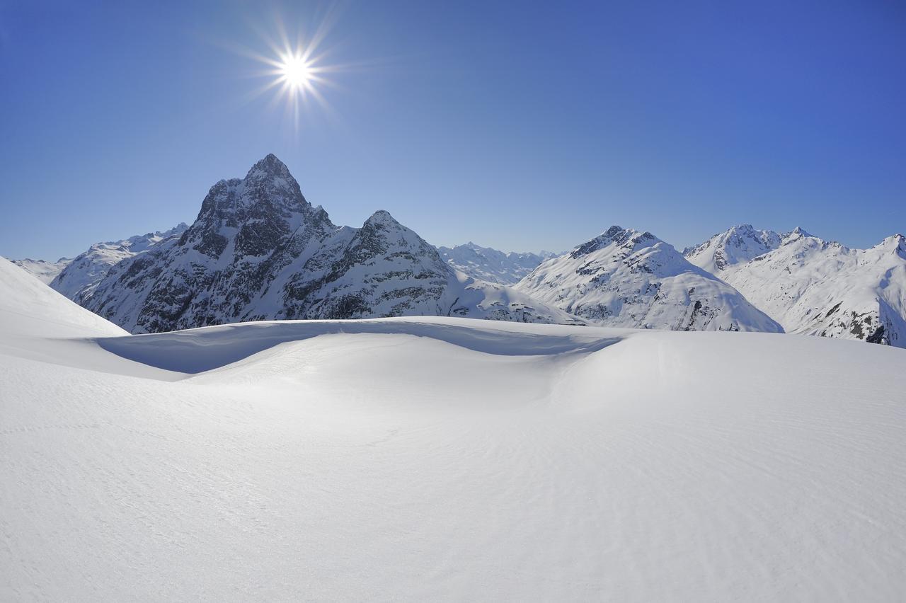 Haus Abendrot Lägenhet Sankt Anton am Arlberg Exteriör bild