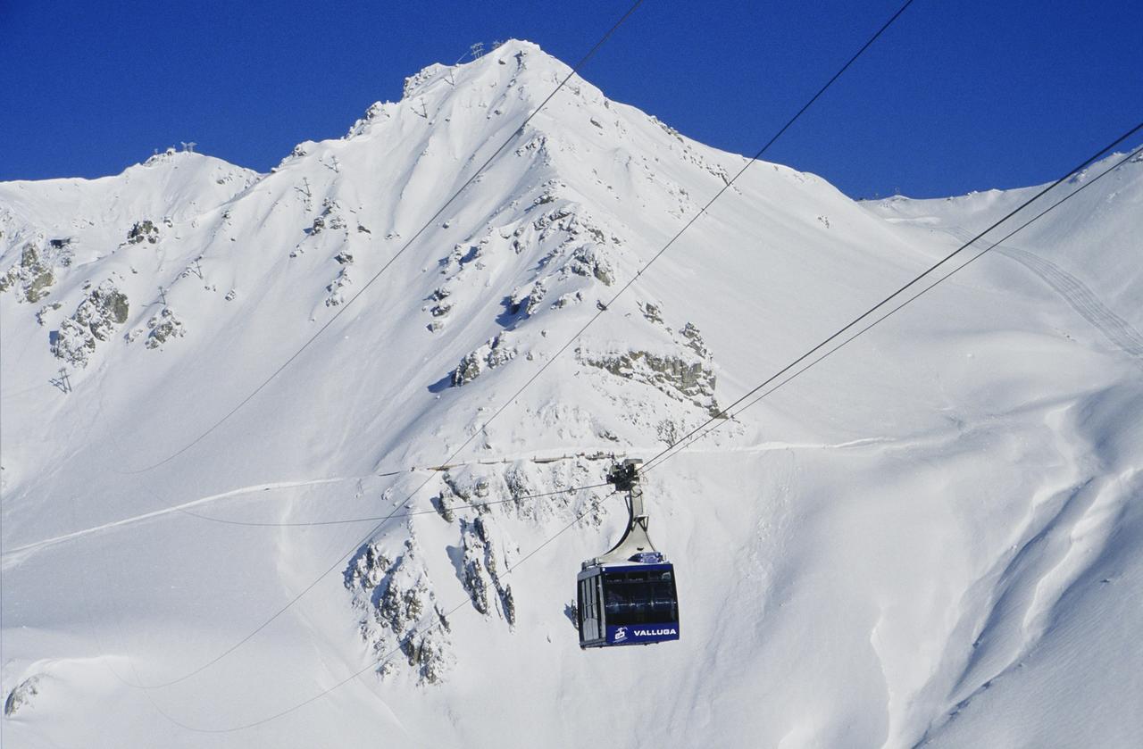 Haus Abendrot Lägenhet Sankt Anton am Arlberg Exteriör bild