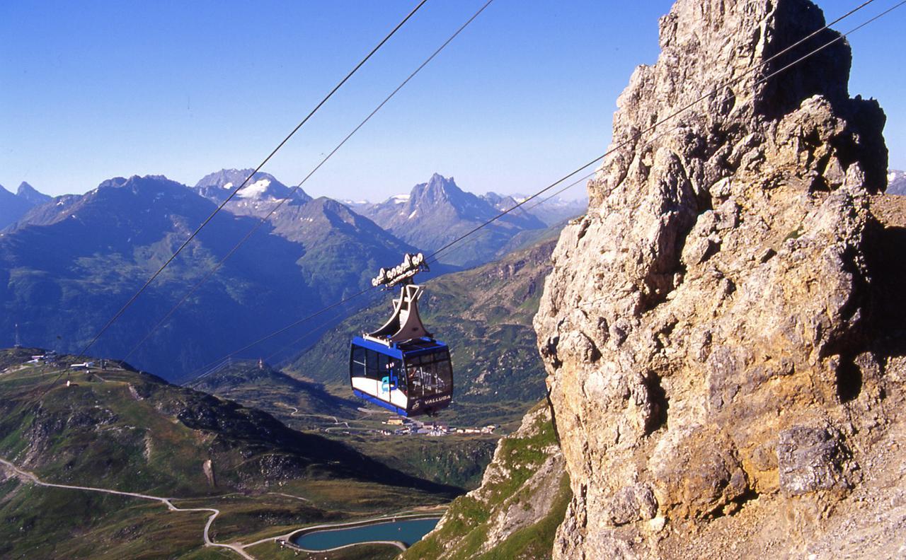 Haus Abendrot Lägenhet Sankt Anton am Arlberg Exteriör bild