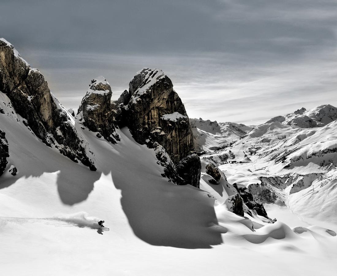 Haus Abendrot Lägenhet Sankt Anton am Arlberg Exteriör bild