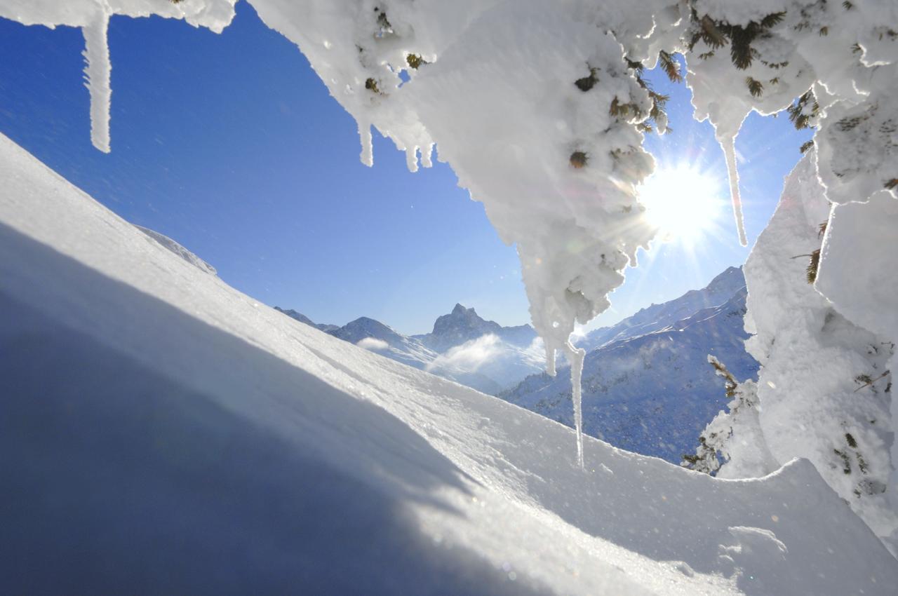 Haus Abendrot Lägenhet Sankt Anton am Arlberg Exteriör bild